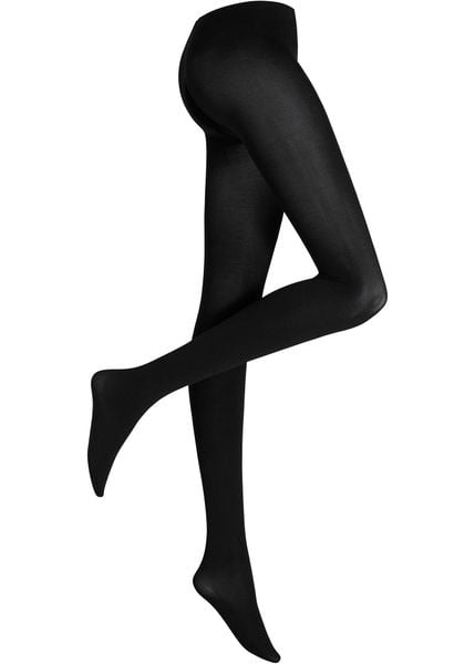 Rajstopy ouvert, 80 den. Czarne rajstopy bonprix, bez wzorów, z mikrofibry. Za 59.99 zł.