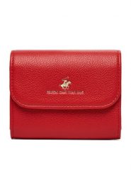 Beverly Hills Polo Club Portfel CWBEO-BHPC-W1-002-SS26 Czerwony. Czerwone portfele damskie Beverly Hills Polo Club, bez wzorów, z materiału. Za 59.99 zł.