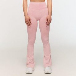 Legginsy damskie fitness bezszwowe flare Fierce. Czerwone legginsy damskie GYMBEAM, xl, bez wzorów, z elastanu. Za 123.90 zł.