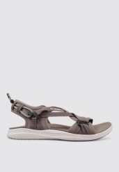 Sandały damskie, Sandal W. Brązowe sandały damskie Columbia, bez wzorów, z materiału, bez obcasa, bez zapięcia. Za 239.99 zł.