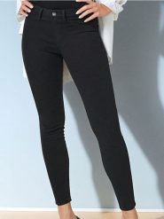 Jeansy skinny mid waist - czarny. Czarne jeansy damskie Sinsay. Za 39.99 zł.