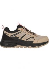 Buty damskie Whistler Qisou. Brązowe obuwie trekkingowe damskie WHISTLER, z materiału, bez zapięcia. Za 393.50 zł.