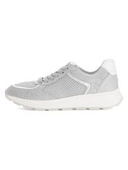 Gabor Skórzane sneakersy w kolorze szarym rozmiar: 40,5. Szare obuwie sportowe damskie Gabor, z materiału, bez zapięcia. Za 205.93 zł.