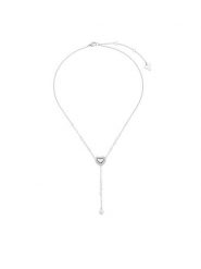 Guess Naszyjnik JUBN06 007JW Srebrny. Szare naszyjniki damskie Guess, srebrne. Za 399.99 zł.