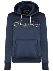 Maison Montaigne Bluza "Folimai" w kolorze granatowym rozmiar: XXL. Niebieskie bluzy damskie Maison Montaigne, xxl, bez wzorów, z kapturem. Za 109.00 zł.