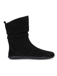 Groundies Skórzane buty "Odessa GO1" w kolorze czarnym do chodzenia na boso rozmiar: 37. Czarne botki damskie Groundies, ze skóry, bez obcasa, bez zapięcia. Za 339.99 zł.