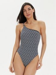 Tommy Hilfiger Strój kąpielowy UW0UW05312 Granatowy. Niebieskie stroje jednoczęściowe Tommy Hilfiger, bez wzorów, z syntetyku. Za 449.99 zł.