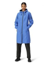 Ilse Jacobsen Płaszcz softshellowy w kolorze niebieskim rozmiar: 36. Niebieskie płaszcze damskie Ilse Jacobsen, m, bez wzorów, z polaru, bez kaptura. Za 173.60 zł.