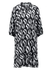 FYNCH-HATTON Lniana sukienka w kolorze czarnym rozmiar: 40. Czarne sukienki damskie Fynch-Hatton, bez wzorów, ze lnu, bez ramiączek. Za 152.99 zł.