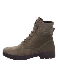 Legero Skórzane botki "Mystic" w kolorze khaki rozmiar: 42,5. Brązowe botki damskie Legero, z gore-texu, eleganckie, bez obcasa, bez zapięcia. Za 289.88 zł.