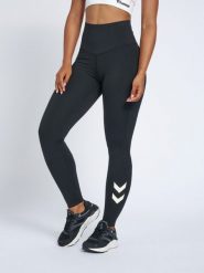 Legginsy damskie Hummel High Waist. Czarne legginsy damskie Hummel, s, bez wzorów, z dzianiny. Za 209.00 zł.