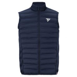 Kurtka puchowa bez rękawów Tecnifibre Tech. Niebieskie kurtki sportowe damskie TECNIFIBRE, na zimę, s, bez wzorów, z poliesteru, bez kaptura. Za 466.80 zł.