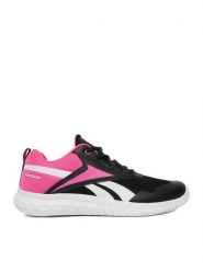 Reebok Buty do biegania REEBOK RUSH RUNNER 5 IF7925 Czarny. Czarne buty sportowe dziewczęce Reebok, z materiału, bez zapięcia. Za 219.99 zł.