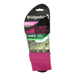 Skarpety do trekkingu damskie Bridgedale HIKE LW END BO ORI LD. Fioletowe skarpetki damskie Bridgedale, bez wzorów. Za 85.99 zł.