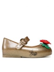 Melissa Baleriny Mini Melissa Sweet Love+Disney 33447 Złoty. Żółte baleriny dziewczęce Melissa, bez wzorów, z tworzywa sztucznego, bez obcasa, bez zapięcia. Za 319.99 zł.