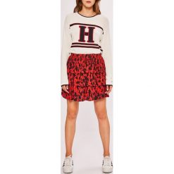 Vero Moda - Spódnica. Szare spódnice damskie Vero Moda, z materiału. W wyprzedaży za 119.90 zł.