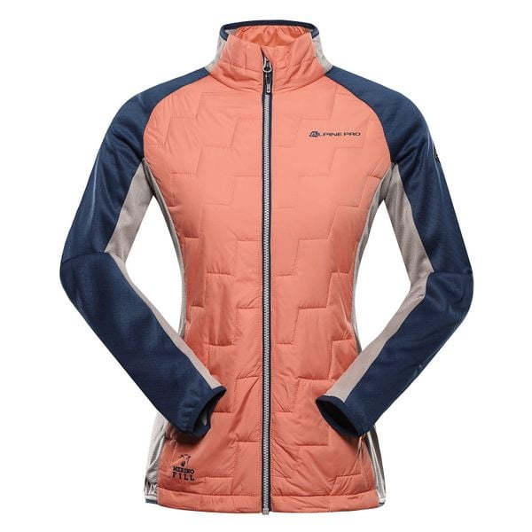Bluza damska sportowa z wełną merino Alpine Pro Jorwa. Brązowe bluzy damskie Alpine Pro, bez wzorów, z wełny, bez kaptura. W wyprzedaży za 349.00 zł.