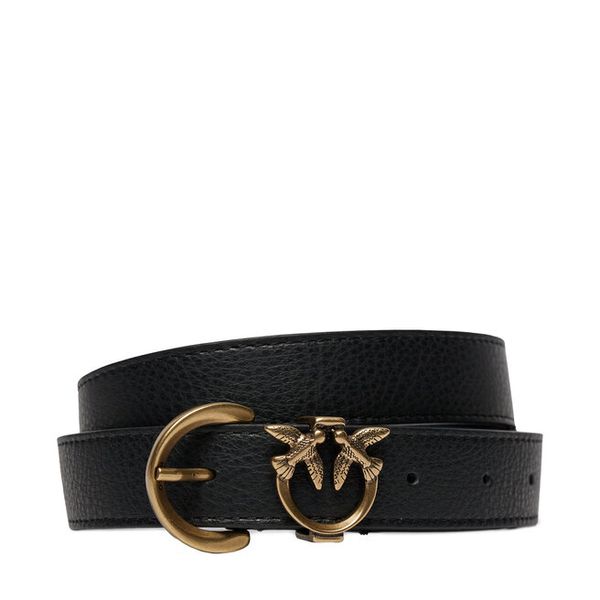 Pasek Damski PINKO. Czarne paski damskie Pinko, bez wzorów. Za 479.99 zł.