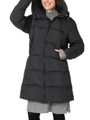 Timezone Płaszcz pikowany w kolorze czarnym rozmiar: S. Czarne płaszcze damskie Timezone, s, bez wzorów, bez kaptura. Za 162.49 zł.