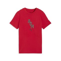 Młodzieżowa koszulka AC Milan FtblCulture PUMA. Czarna koszulki damskie Puma, m, bez wzorów, bez kołnierzyka, bez ramiączek. Za 109.00 zł.