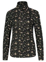 Fresh Made Koszulka w kolorze czarno-beżowym rozmiar: L. Czarne koszulki damskie Fresh Made, l, bez wzorów, bez kołnierzyka, bez ramiączek. Za 60.99 zł.