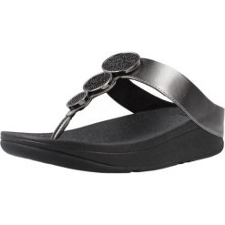 Sandały Fitflop Model Hj1 B06 Kolor Czarny. Czarne sandały damskie Flip Flop, bez wzorów, z syntetyku, bez obcasa, bez zapięcia. Za 530.50 zł.