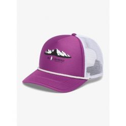 Czapka z daszkiem Black Diamond Flat Bill Trucker Hat. Fioletowe czapki z daszkiem damskie Black Diamond, bez wzorów. Za 125.99 zł.