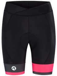 Spodenki rowerowe damskie Rogelli Gara Mostro II z wkładką żelową. Czarne spodenki sportowe damskie Rogelli, l, bez wzorów, z elastanu, na fitness i siłownię. Za 550.00 zł.
