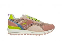 Sneakersy Gioseppo Cavendish Nude 602208, Różowy, Skóra naturalna - 37. Czerwone obuwie sportowe damskie Gioseppo, z nylonu, bez zapięcia. W wyprzedaży za 233.10 zł.