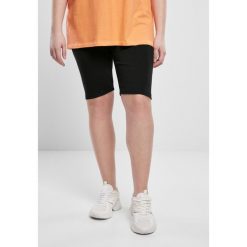 Szorty damskie duże rozmiary Urban Classic waist. Czarne spodenki sportowe damskie Urban Classics, na lato, m, bez wzorów, z podwyższonym stanem. Za 99.00 zł.