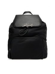 KARL LAGERFELD Plecak A3W30019 Czarny. Czarne plecaki KARL LAGERFELD, bez wzorów, ze skóry. Za 649.99 zł.