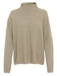 Camel Active Sweter w kolorze szarobrązowym rozmiar: XL. Brązowe swetry klasyczne damskie Camel Active, xl, z wełny, bez kołnierzyka. Za 149.31 zł.