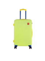 Semi Line Walizka średnia T5939-2 Zielony. Zielone walizki Semi-line, bez wzorów, z tworzywa sztucznego, średnie. Za 199.99 zł.