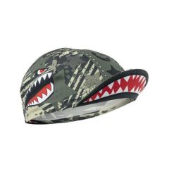 Czapka kolarska deco les crocs Gist. Zielone czapki damskie GIST, bez wzorów. Za 147.50 zł.