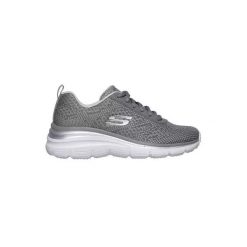 Buty SKECHERS FASHION FIT BOLD BOUNDARIES Szary. Szare obuwie sportowe damskie Skechers, z tkaniny, bez zapięcia, do biegania, Skechers Sport. Za 278.12 zł.