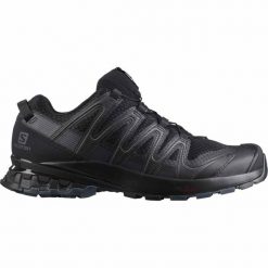 Buty trekkingowe damskie Salomon XA PRO 3D v8. Czarne obuwie trekkingowe damskie Salomon, bez zapięcia. W wyprzedaży za 419.00 zł.