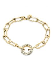 Tamaris Bransoletka z cyrkoniami rozmiar: onesize. Bransoletki damskie Tamaris, ze stali. Za 130.99 zł.