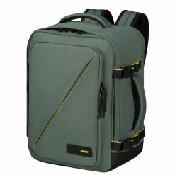 Plecak kabinowy American Tourister Take2cabin. Zielone plecaki American Tourister, bez wzorów. Za 186.99 zł.