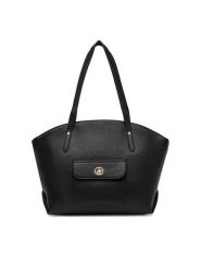 Beverly Hills Polo Club Torebka CEO-BHPC-C-001-09 Czarny. Czarne shopper bag Beverly Hills Polo Club, bez wzorów, z materiału, bez dodatków. Za 219.99 zł.