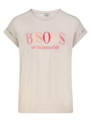 Sublevel Koszulka w kolorze beżowym rozmiar: XXL. Brązowe koszulki damskie Sublevel, xxl, bez wzorów, bez kołnierzyka, bez ramiączek. Za 43.99 zł.