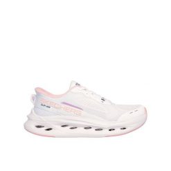 Buty damskie SKECHERS Max Cushioning Glide-Step Caledonia. Białe obuwie sportowe casual damskie Skechers, bez zapięcia. Za 359.99 zł.