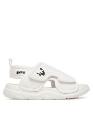 Shaq Sandały LEA-XM-0048 Biały. Białe sandały chłopięce Shaq, z syntetyku, bez zapięcia. Za 79.99 zł.