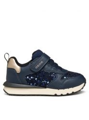 Geox Sneakersy J Fastics J46GZB 0BCBL C4256 S Granatowy. Niebieskie buty sportowe dziewczęce Geox, bez wzorów, z materiału, bez zapięcia. Za 209.99 zł.