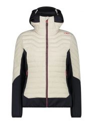 CMP Kurtka hybrydowa w kolorze beżowo-czarnym rozmiar: 40. Brązowe kurtki sportowe damskie CMP, bez wzorów, z materiału, bez kaptura. Za 376.85 zł.