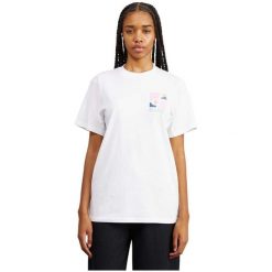 Koszulka damska Ellesse Fortunata. Białe bluzki damskie Ellesse, m, bez wzorów, casualowe, bez kołnierzyka, bez ramiączek. Za 83.99 zł.