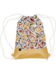 Ppd Plecak "Fiorentina" w kolorze złotym ze wzorem - 32 x 40 cm rozmiar: onesize. Żółte plecaki PPD, bez wzorów, z bawełny. Za 56.95 zł.