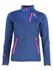 Peak Mountain Kurtka polarowa "Aynur" w kolorze niebieskim rozmiar: L. Niebieskie kurtki damskie Peak Mountain, l, bez wzorów, z materiału, bez kaptura. Za 173.99 zł.