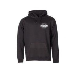 Bluza z kapturem Kwon Professional Boxing. Czarne bluzy damskie KWON, l, bez wzorów, z bawełny, z kapturem. Za 282.50 zł.