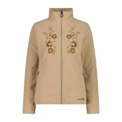 Damska polarowa bluza z zamkiem CMP. Brązowe bluzy damskie CMP, bez wzorów, z polaru, bez kaptura. Za 389.00 zł.