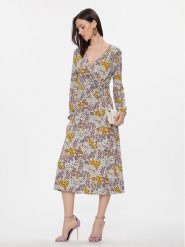 Weekend Max Mara Sukienka codzienna Staffa 2415621061 Niebieski Regular Fit. Niebieskie sukienki damskie Weekend Max Mara, bez wzorów, z wiskozy, bez ramiączek. Za 459.99 zł.